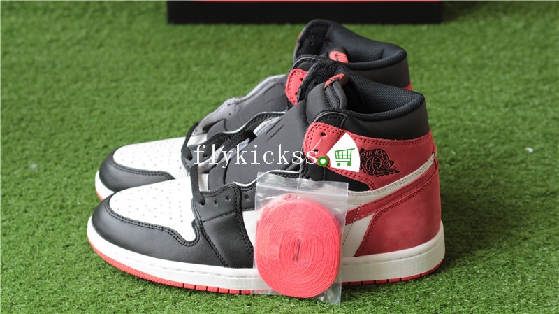 Authentic Air Jordan 1 Retro High OG Track Red